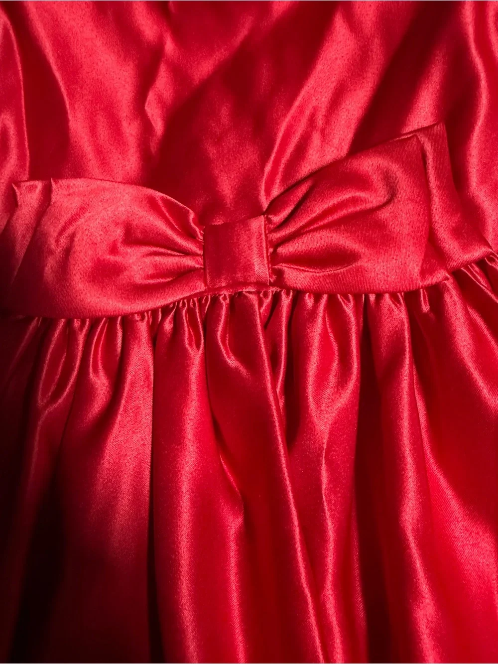 Janie and Jack Toddler Girl’s Satin Tulip Sleeve Dress US Size 3T